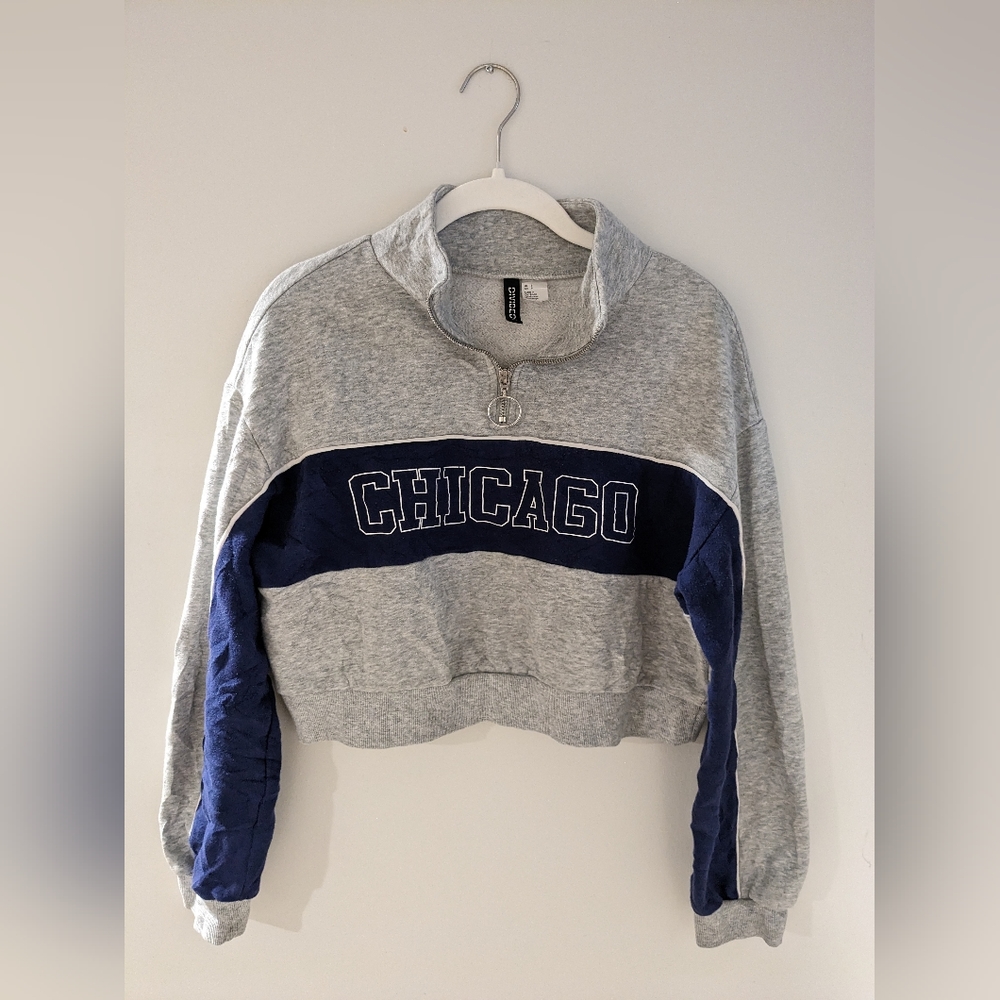Cropped Quarter Zip